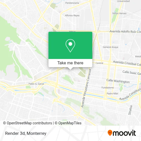 Render 3d map