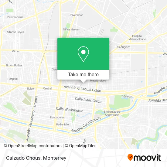 Calzado Chous map