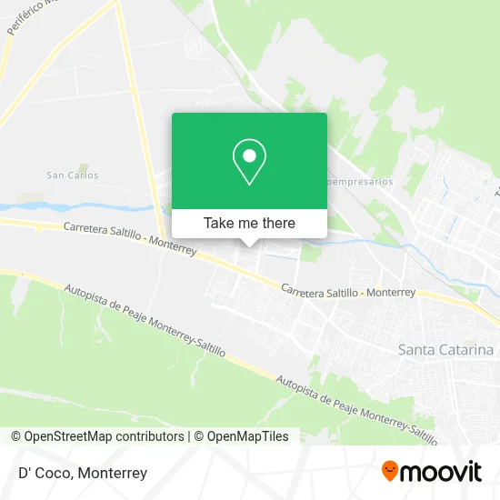 D' Coco map