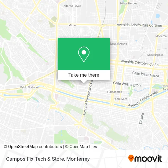 Campos Fix-Tech & Store map