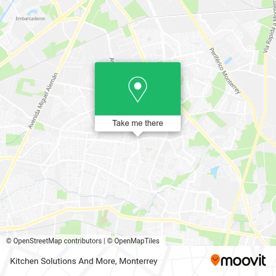 Kitchen Solutions And More map