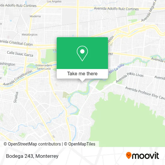 Bodega 243 map