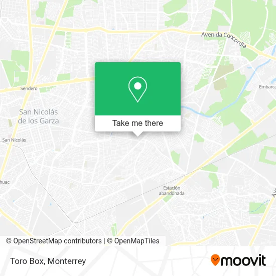 Toro Box map
