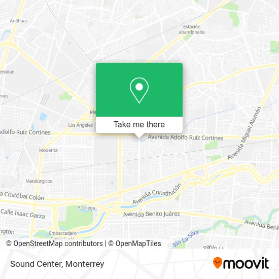 Sound Center map