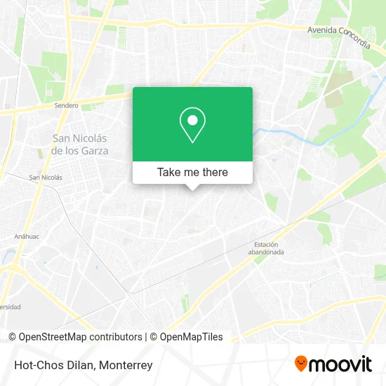Hot-Chos Dilan map