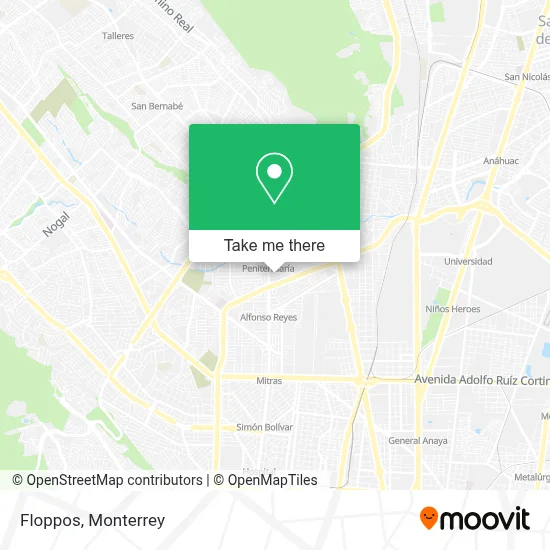 Floppos map