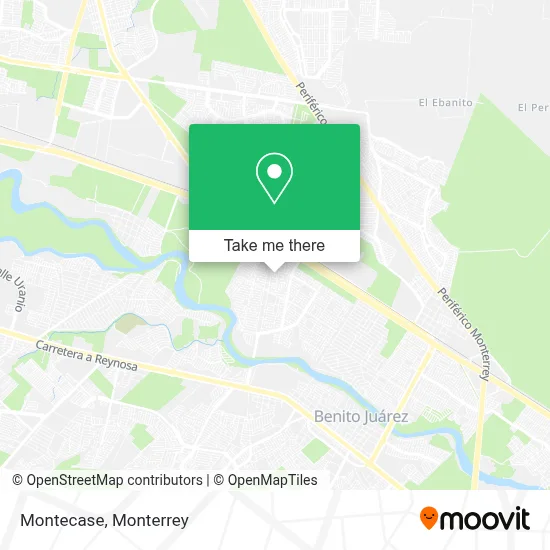 Montecase map
