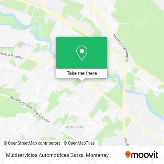 Multiservicios Automotrices Garza map