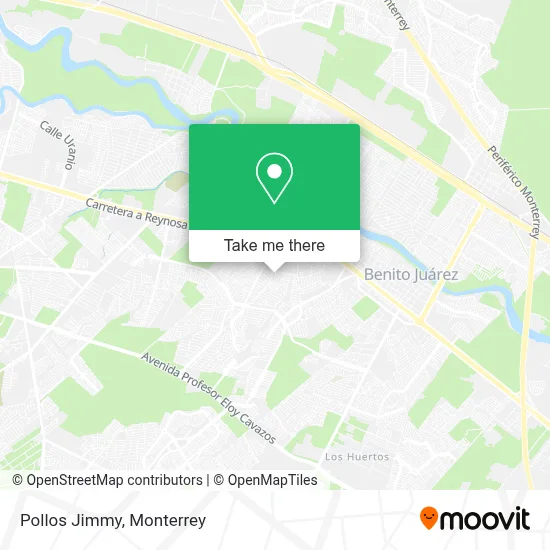 Pollos Jimmy map