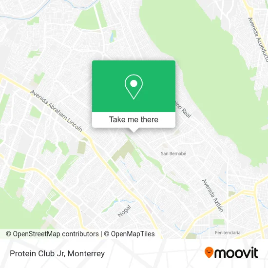 Protein Club Jr map