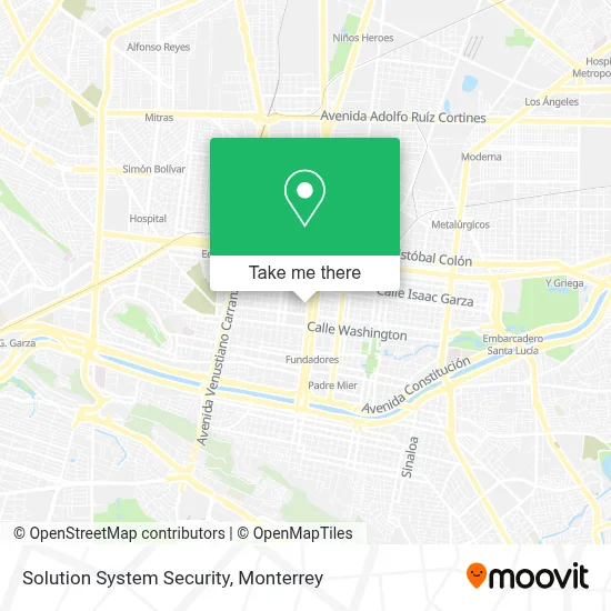 Solution System Security map