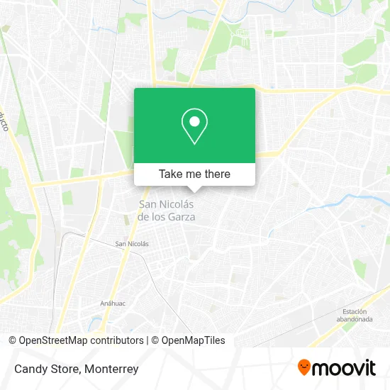Candy Store map