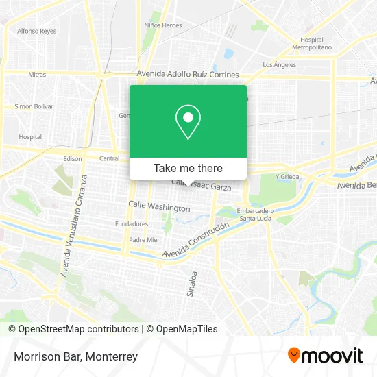 Morrison Bar map