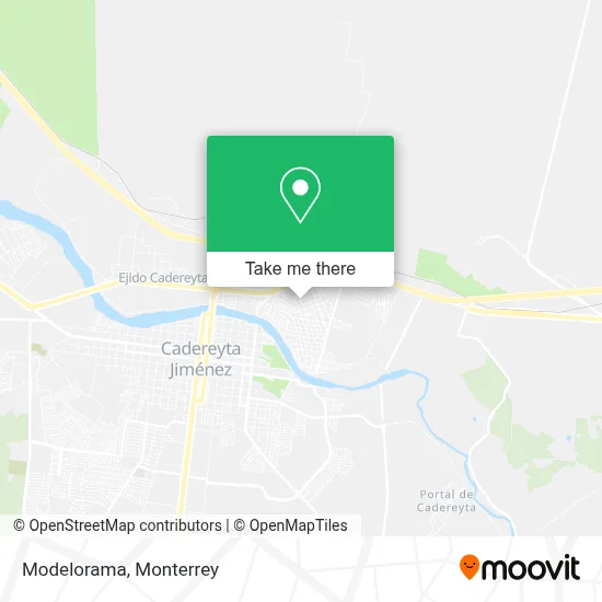 Modelorama map