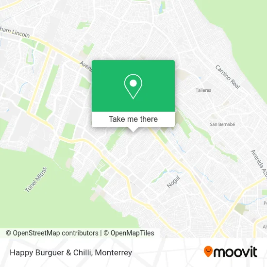 Happy Burguer & Chilli map