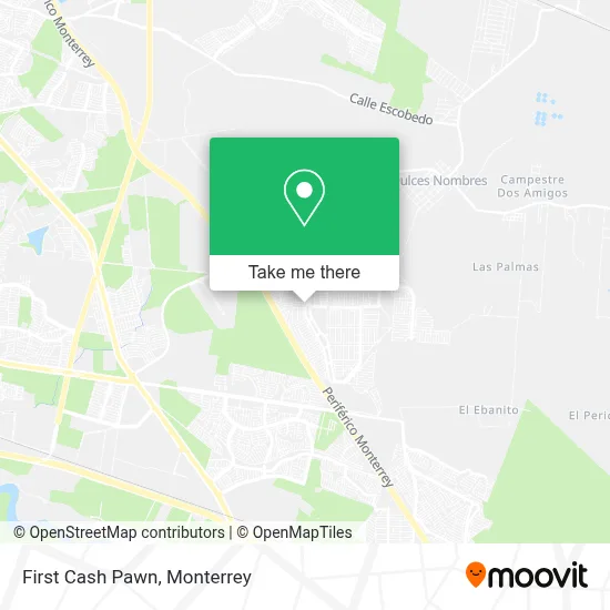 First Cash Pawn map