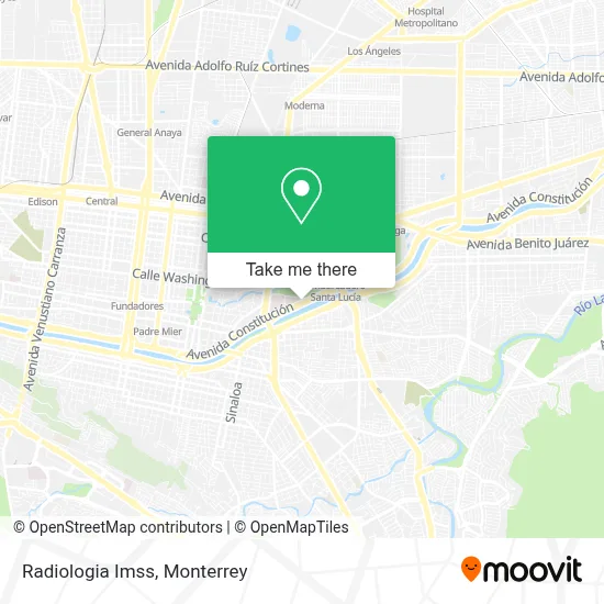 Radiologia Imss map