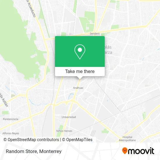 Random Store map