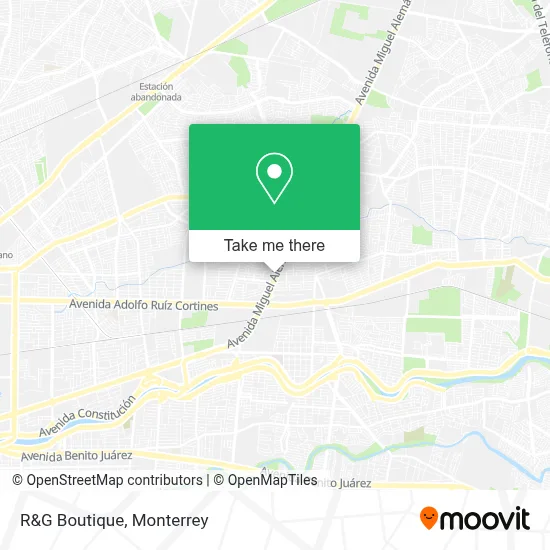 R&G Boutique map