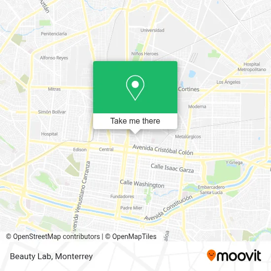 Beauty Lab map