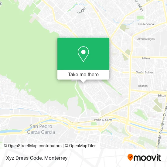 Xyz Dress Code map