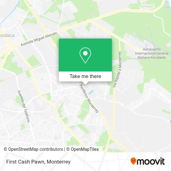 First Cash Pawn map
