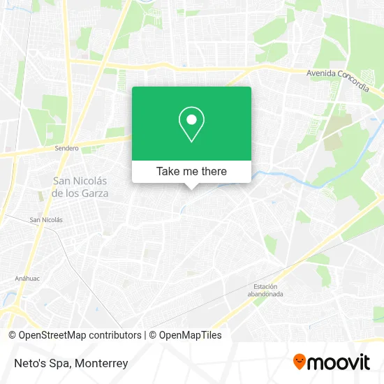 Neto's Spa map