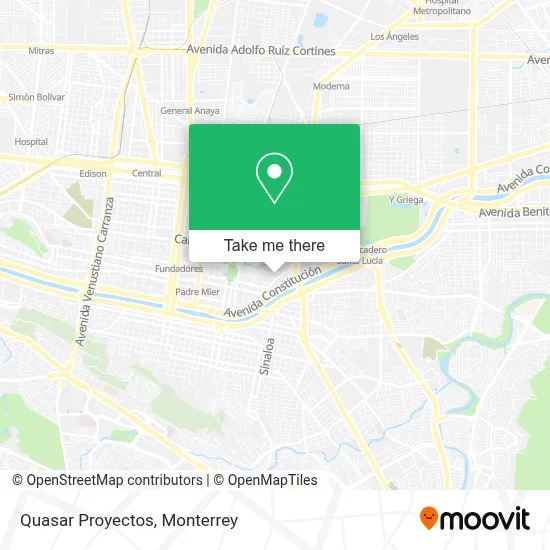 Quasar Proyectos map