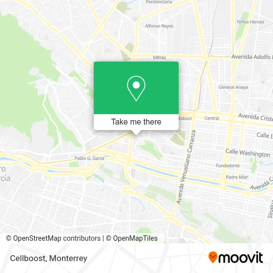 Cellboost map
