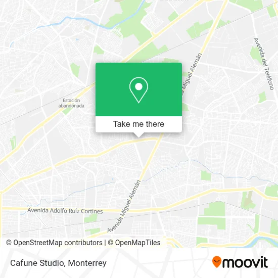 Cafune Studio map