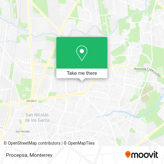 Procepsa map