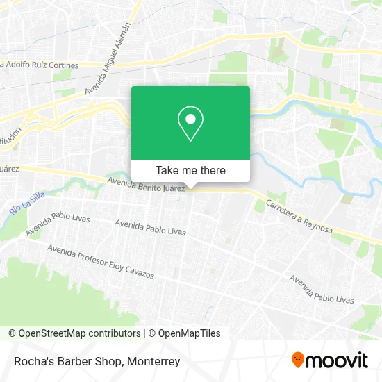 Rocha's Barber Shop map