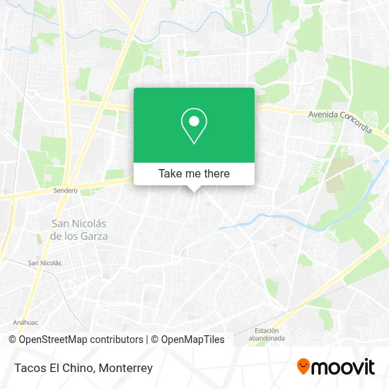 Tacos El Chino map