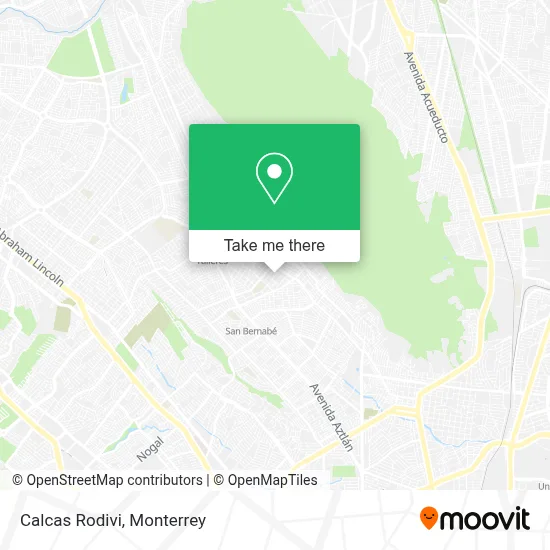 Calcas Rodivi map