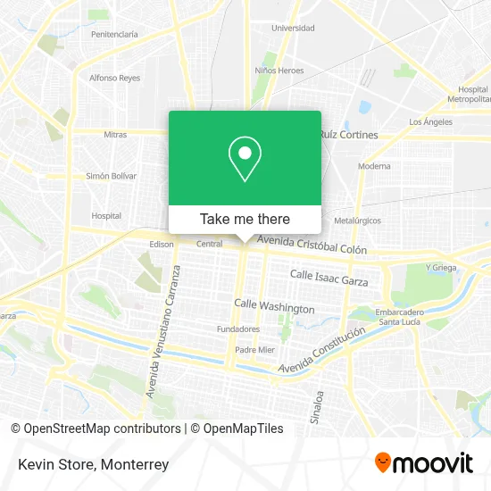Kevin Store map