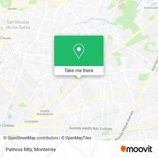 Pathros Mty map