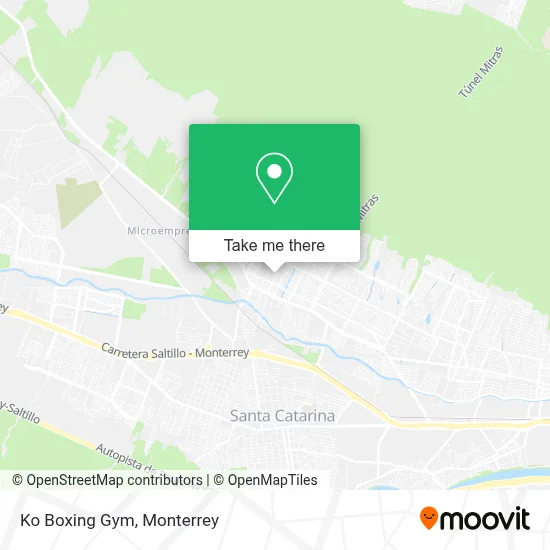 Ko Boxing Gym map