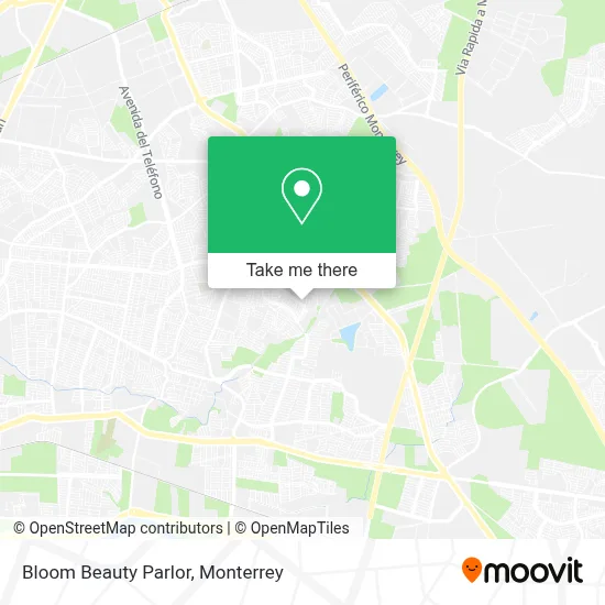 Bloom Beauty Parlor map