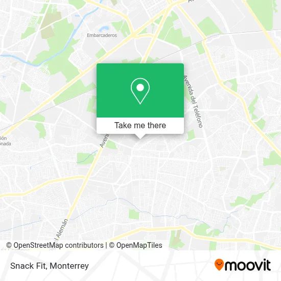 Snack Fit map
