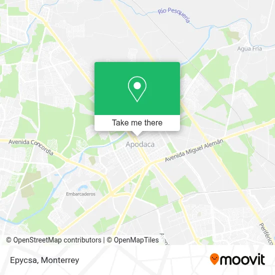 Epycsa map