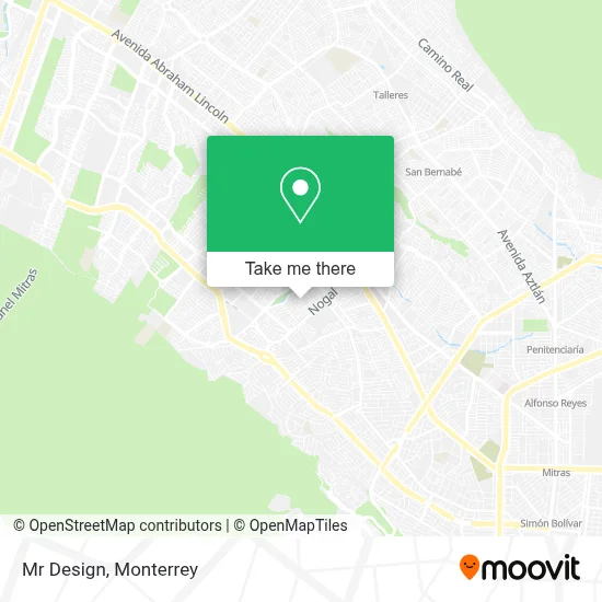 Mr Design map