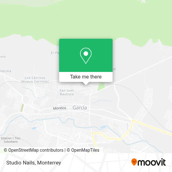 Studio Nails map
