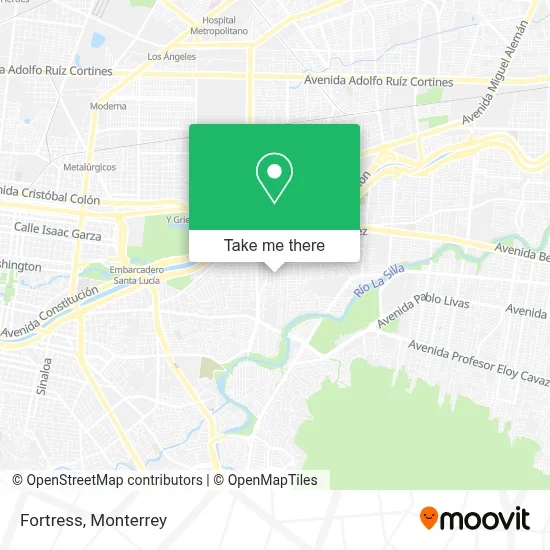 Fortezza map