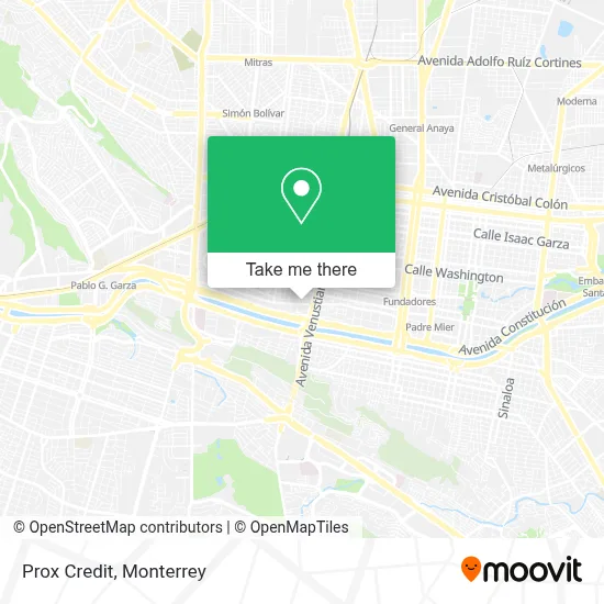 Prox Credit map