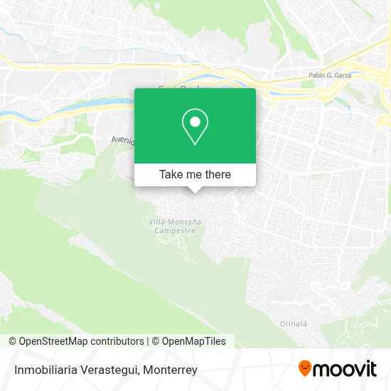 Inmobiliaria Verastegui map
