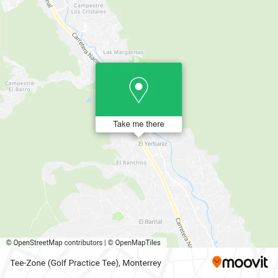 Tee-Zone (Golf Practice Tee) map