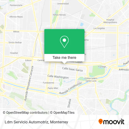 Ldm Servicio Automotriz map