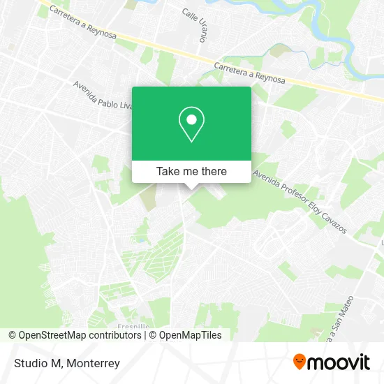 Studio M map