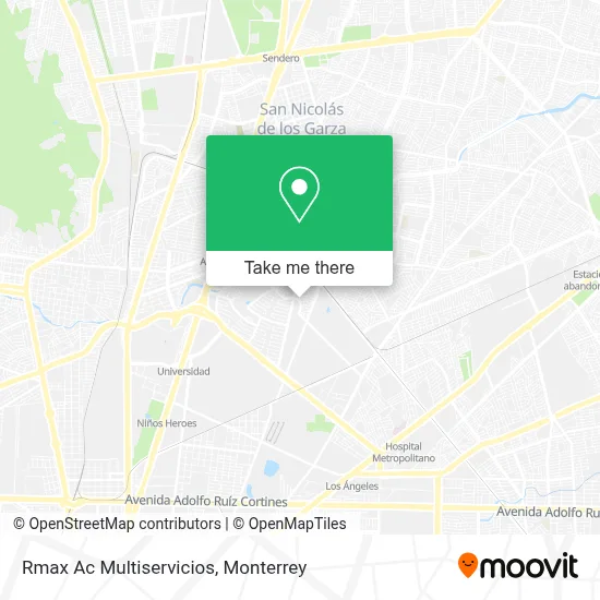 Rmax Ac Multiservicios map