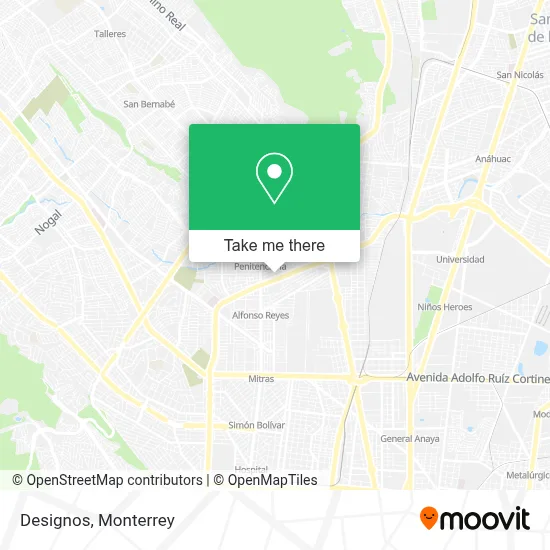 Designos map